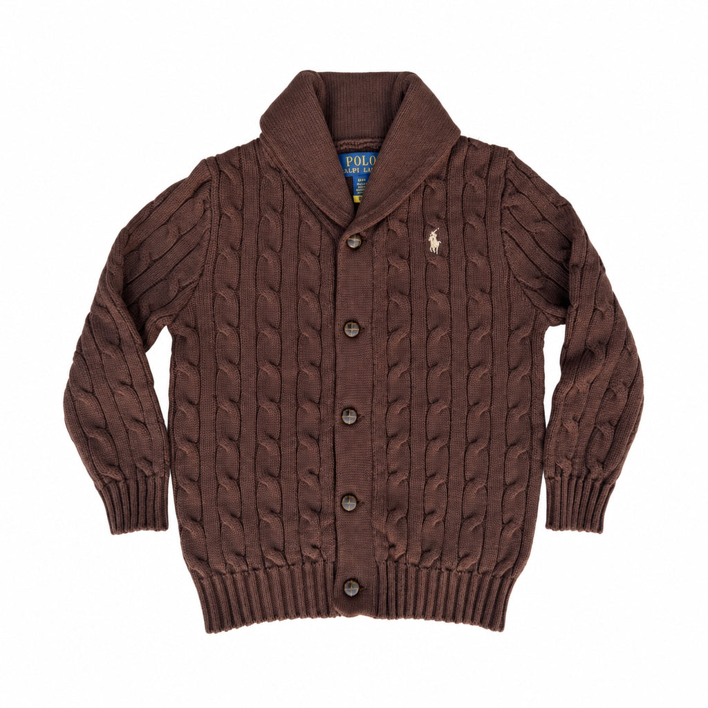 Heritage Brown Cardigan