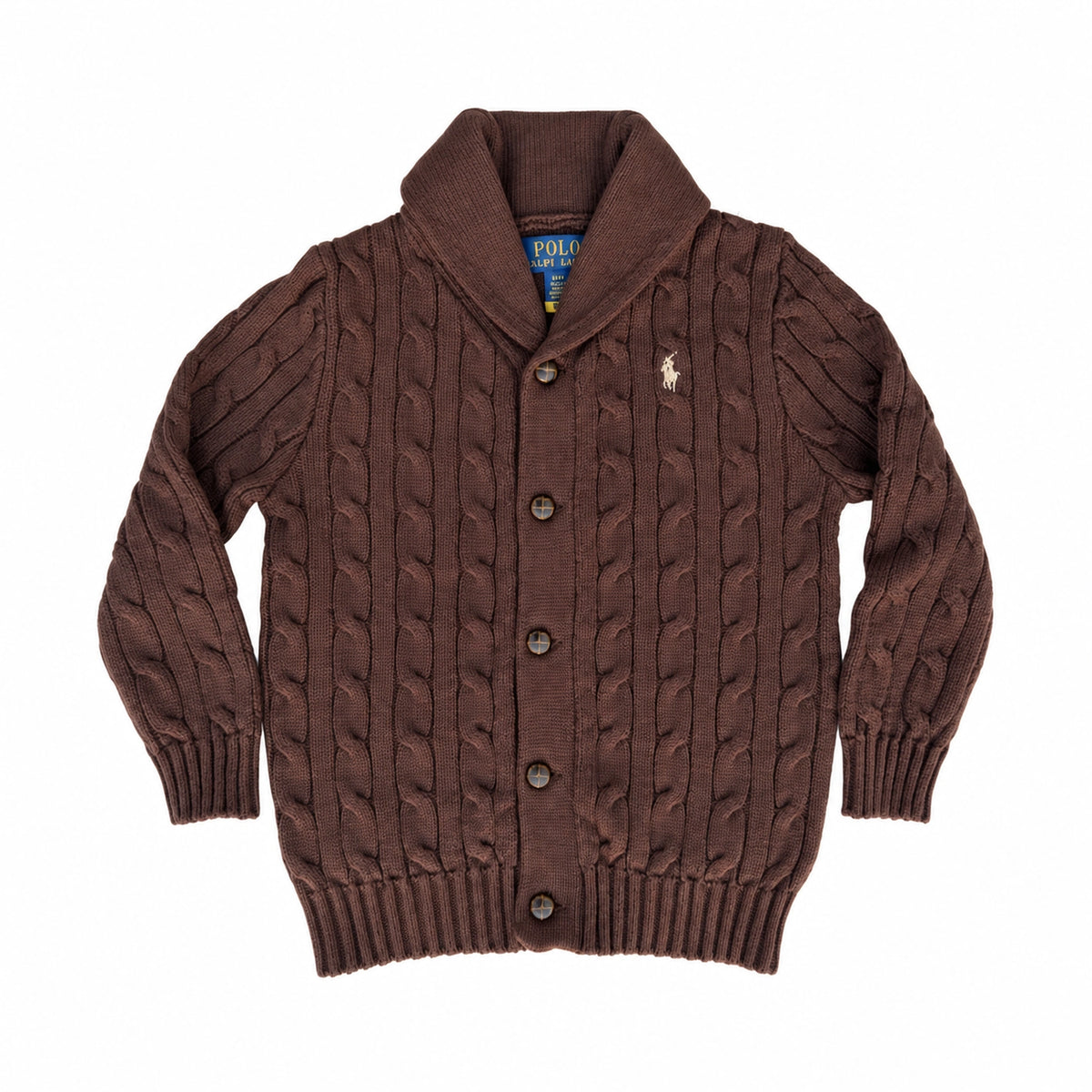 Heritage Brown Cardigan