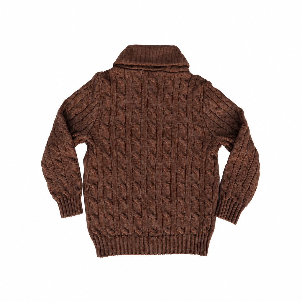 Heritage Brown Cardigan