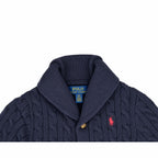 Heritage Navy Cardigan