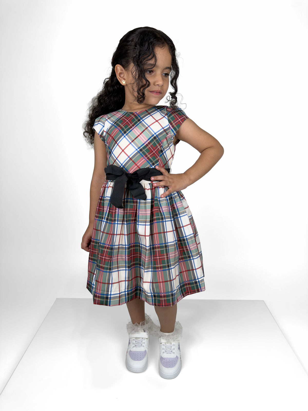 Plaid Bow Dress