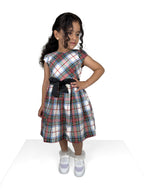 Plaid Bow Dress