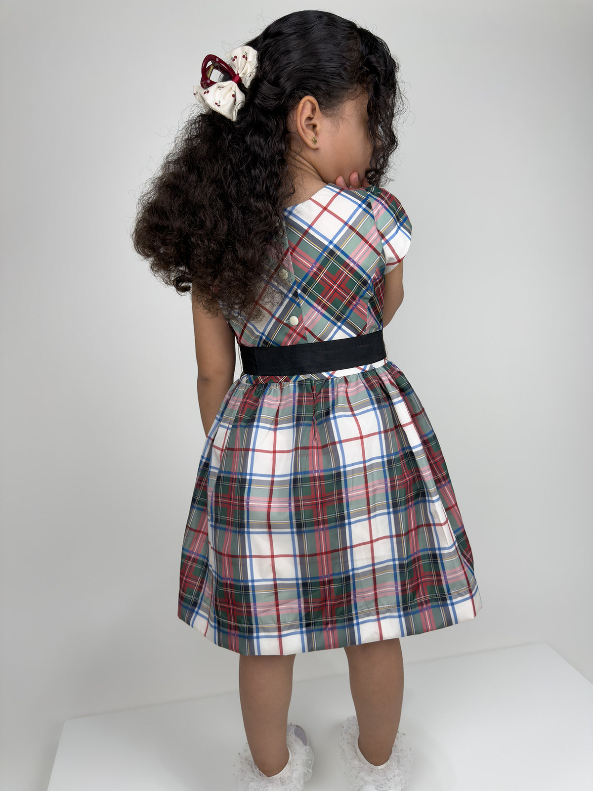 Plaid Bow Dress