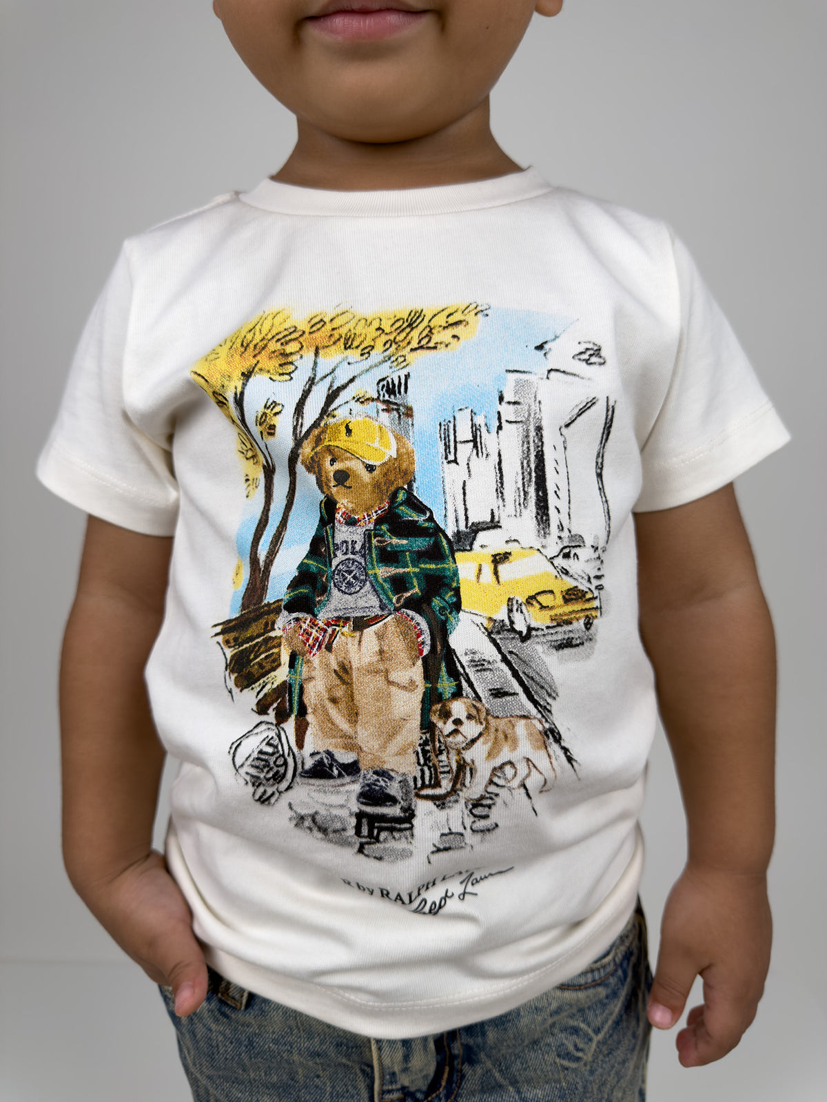 City Bear Cotton Tee