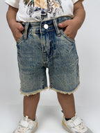 Cutoff Denim Shorts