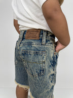 Cutoff Denim Shorts