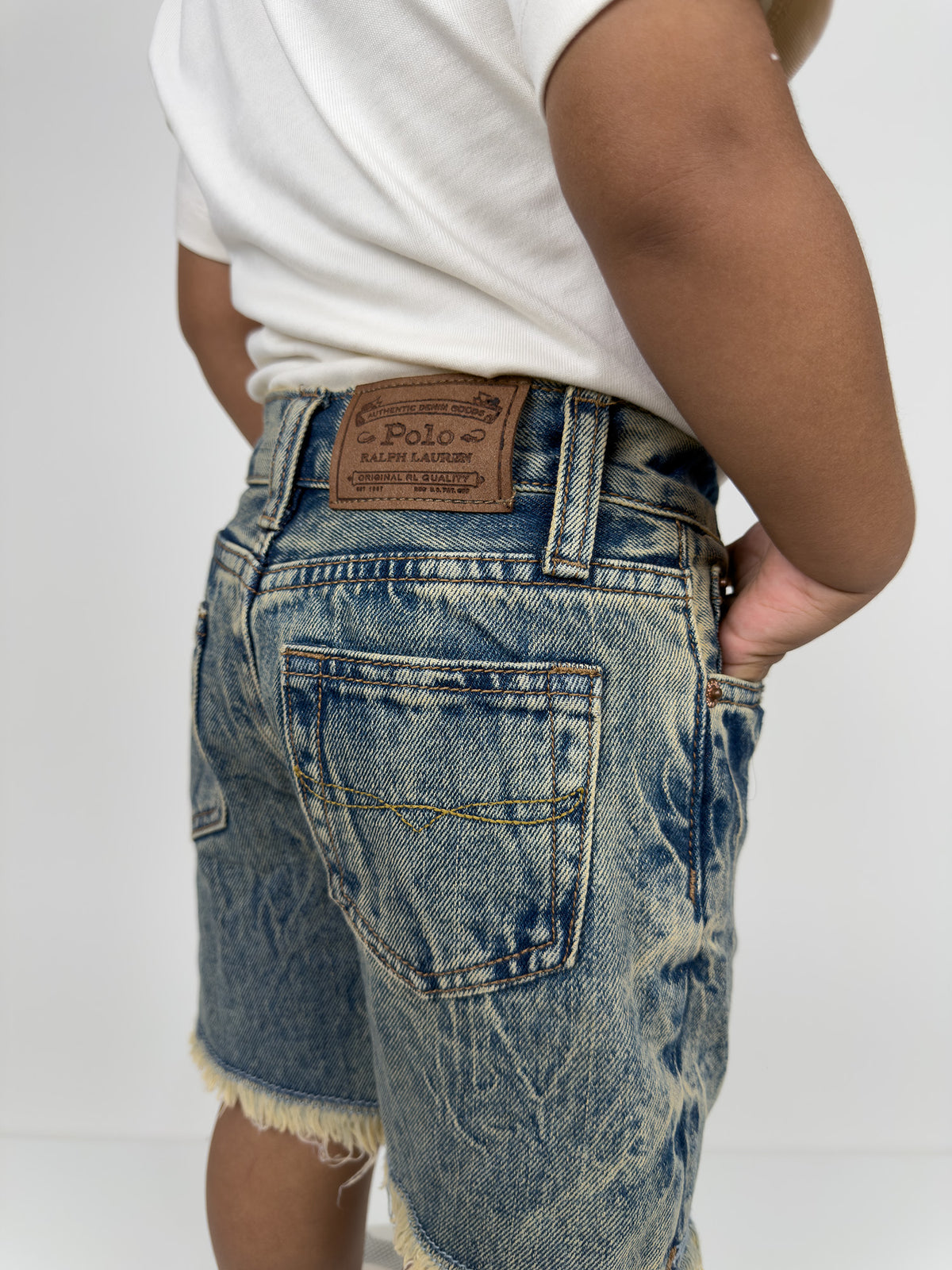 Cutoff Denim Shorts