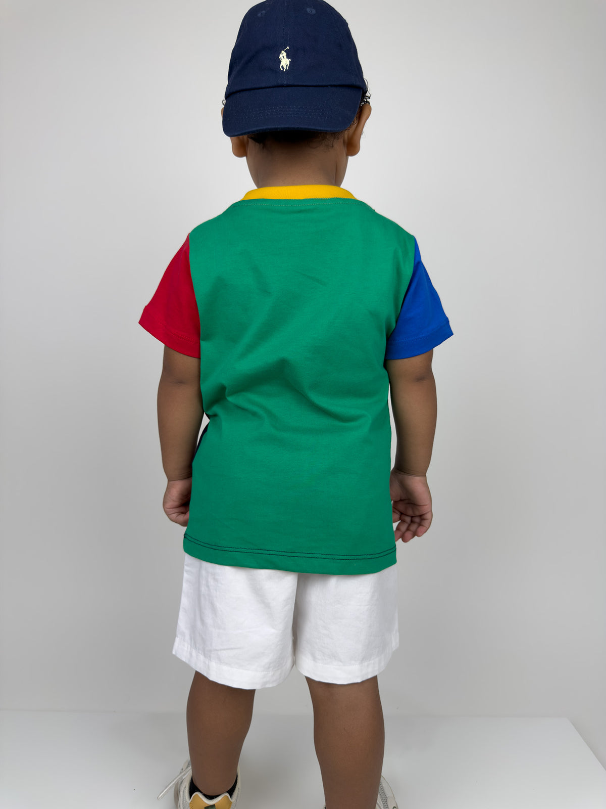Color-blocked Logo Tee