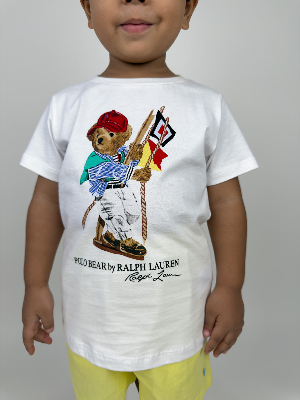 Sailing Bear Cotton Tee