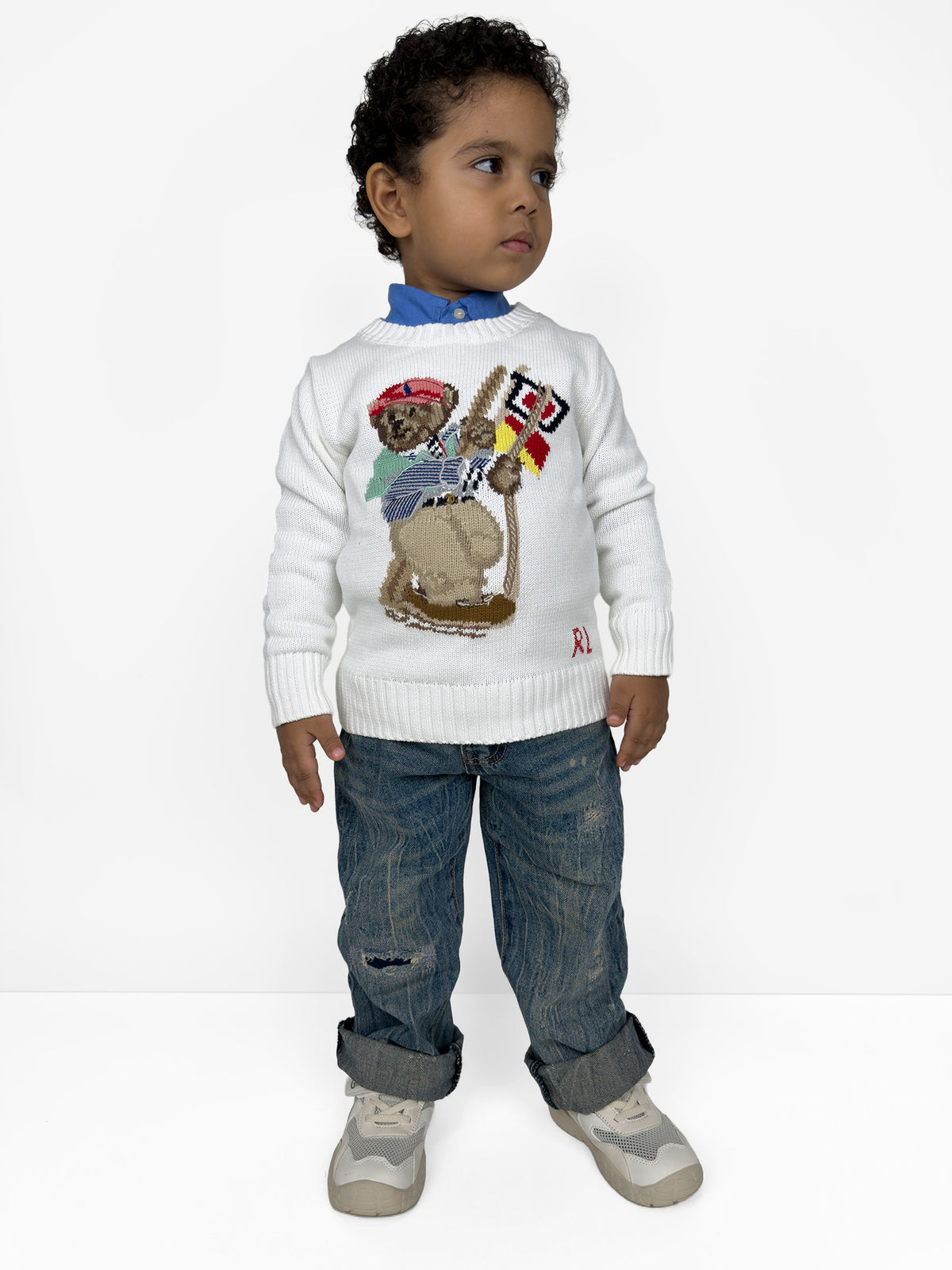 Sailing Bear Sweater