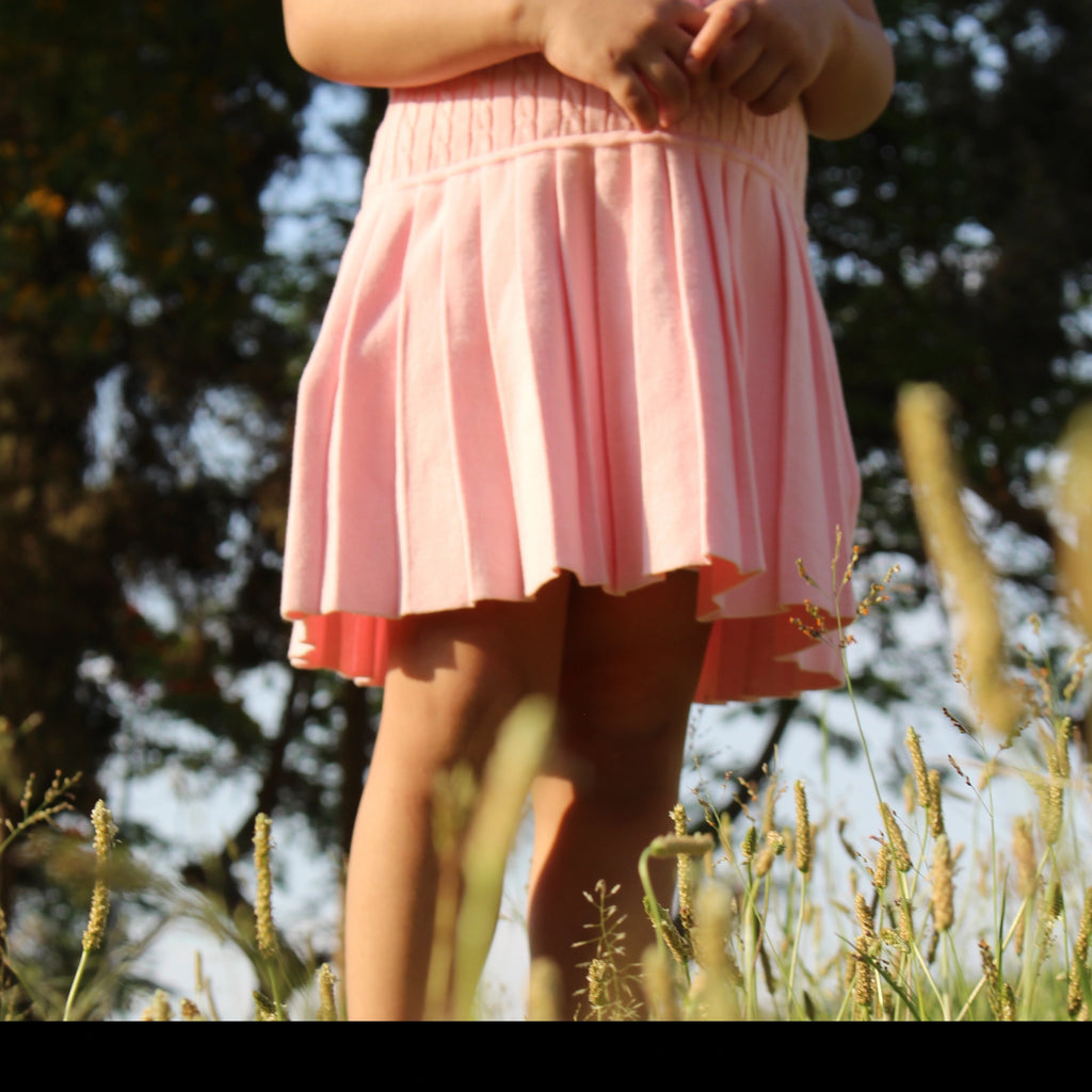 Cable Knit Polo Dress