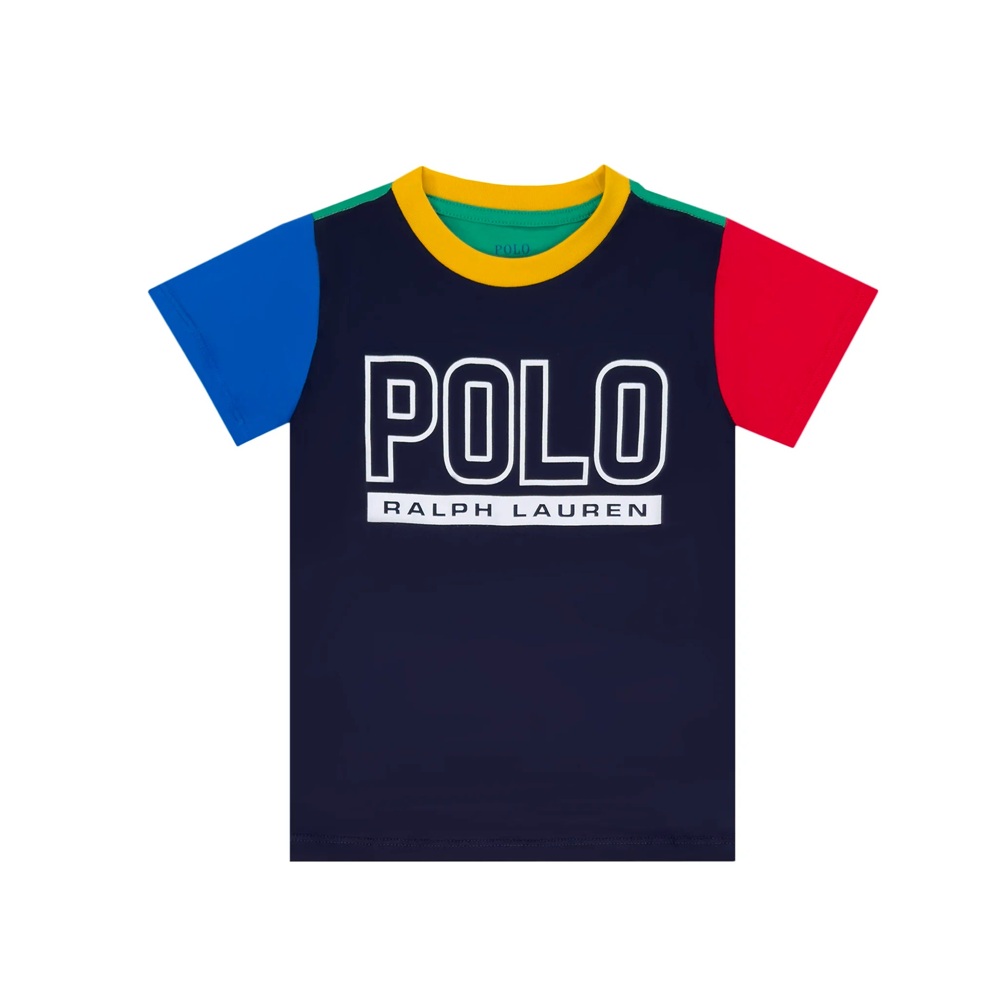 Color-blocked Logo Tee