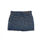 Frayed Denim Skirt