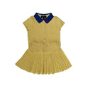 Cable Knit Polo Skirt Set