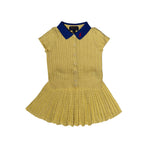 Cable Knit Polo Skirt Set