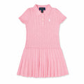 Cable Knit Polo Dress