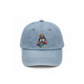 Denim Bear Cap